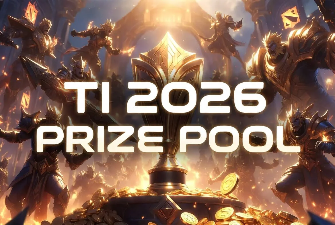 TI 2026 prize pool money and Aegis trophy